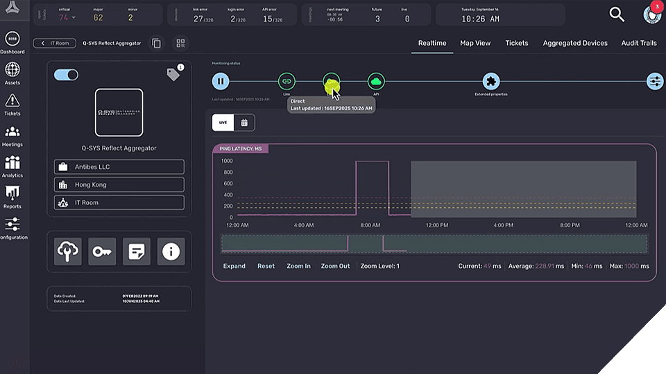 Symphony and Q-SYS Integration